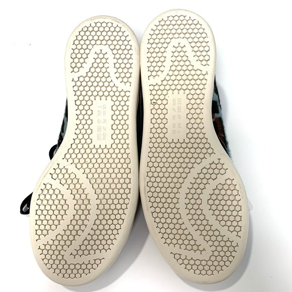 Adidas Originals Stan Smith H Leopard Skytint Black White GY8797 Mens Size 7 - Picture 4 of 8